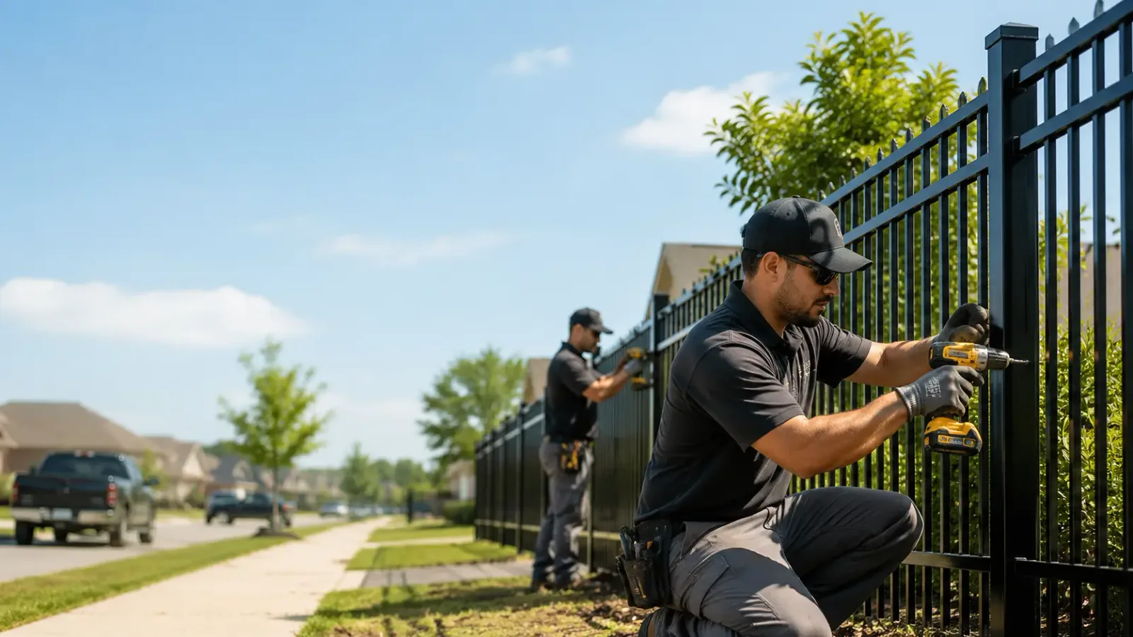 Metal Fence Installation in Morristown, NY